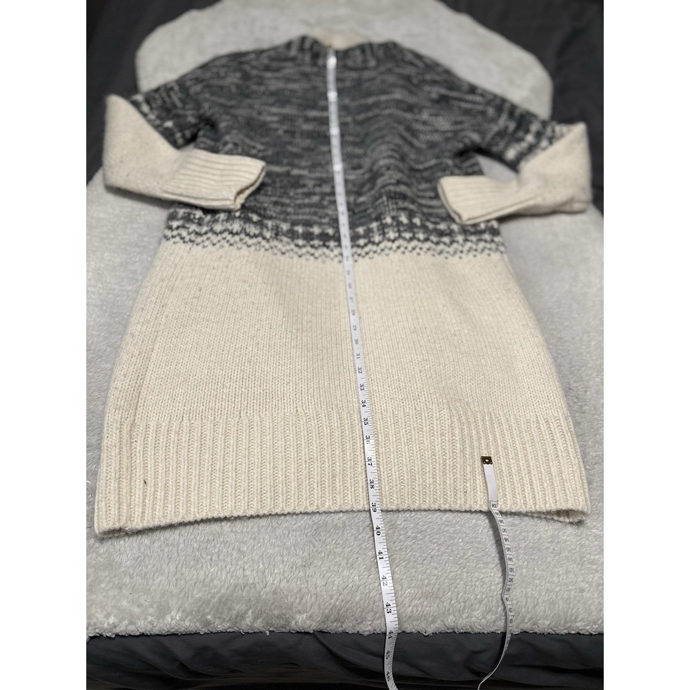 Banana Republic Women's Long Cardigan Sweater Medium Italian Yarn Wool Blend - Picture 7 of 7